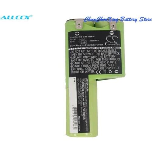 Cameron Sino 3000mAh Battery for Bosch AGS 50,AGS 8,AGS 8-ST,For Gardena Gartenschere, Grasschere, Grasschneider, NOTE 3.6V