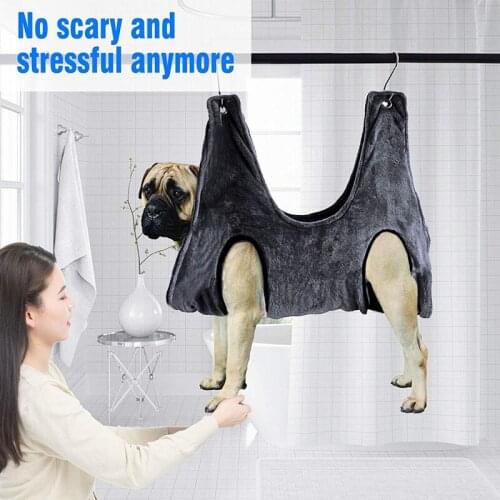 Soft Pet Grooming Hammock Helper Restraint Bag Dog Cat Bathing Nail Trimming Pet Suppllies