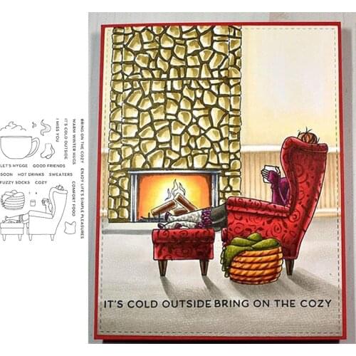 Relax Clear Stamps for Scrapbooking and Card Making Paper Craft 2020 New Transparent Silicone