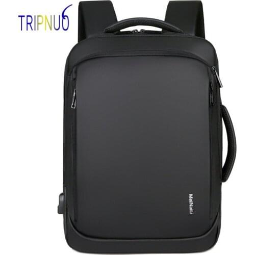 Multifunction Men Backpack USB Charging Wateproof Backpack Male 15.6 Inch Laptop Bag Business Large Capacity Travel Bag