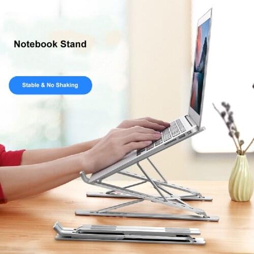 Foldable Laptop Stand Aluminium Notebook Stand Portable Laptop Holder Tablet Stand Computer Support For MacBook Air Pro ipad