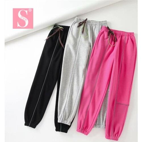 STVY Women's Velvet Trousers