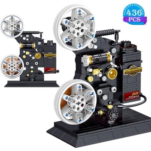 High-tech Diy Creator Camera Series Building Blocks Video Camera Model Bricks Assembly Educational Toys Children Birthday Gifts