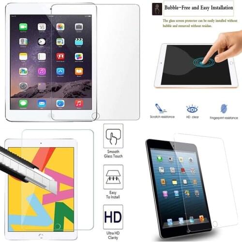 1PC Tempered Glass for Apple IPad 5th Gen 2017/ IPad 6th Gen 2018 HD Tablet Screen Protector Film Anti -cratch Protective Glass