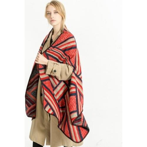 180*60cm Cashmere imitation Shawl Scarf Autumn Winter Scarves Men Foulard Square Hijab Ladies wrap muffler pareo female hijab