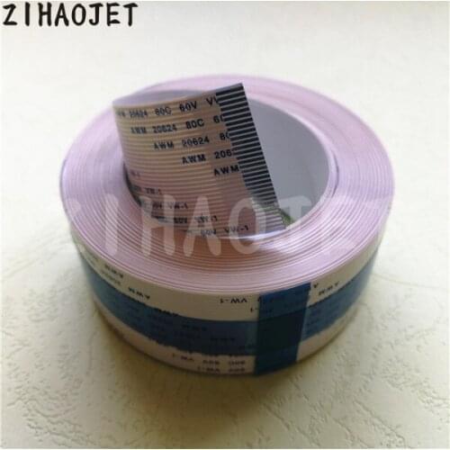 2pcs Inkjet printer Infinity Challenger Galaxy Yinhe Smart color DX5 long data cable FFC flat main board cable 20pins 3.5M long