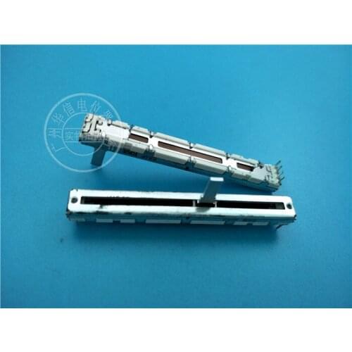 3pcs FOR Taiwan forward 75MM Sliding Fader Single Potentiometer A10K / Handle 15MMC