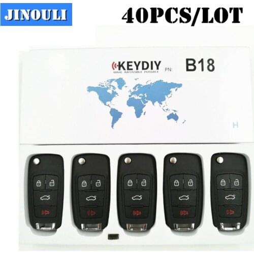 40pcs DHL Free 4 Buttons Universal Remote Control Key B-Series for KD900 KD900+,URG200 ,KEYDIY B-Series Remote for B18