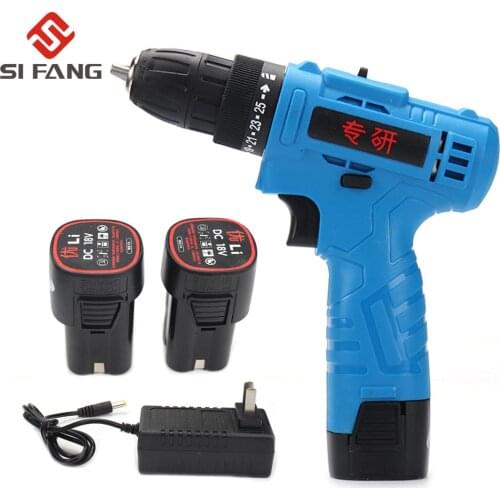 18V Electric Cordless Wireless Impact Drill Hammer Drill Screwdriver DIY Power Tool Rechargable For Makita Battery