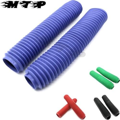 Pair Front Shock Absorber Set Dust Protection Damping Cover For Yamaha XT 125 600 660 WR YZ 250 400 450 XTZ TDR Off-road Models