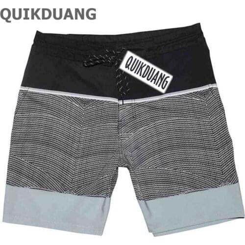 NEW Summer Board Shorts Male Stretch Surf Pants Quick-Dry Spandex Bermuda Men Beach Shorts Leisure Shorts 090