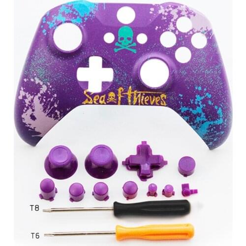 For X-box One Controller Replacement Shell With Full Buttons Button latest generation game case housing faceplate