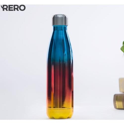 RERO Vacuum Double-Wall Insulated Bottle Stainless Steel Sports Water Bottle Vacuum Flask Bottle 500ML