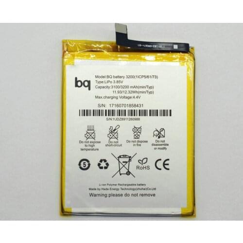 High Quality 3200mAh Battery For BQ Aquaris X5 Plus X5plus + Tracking Code