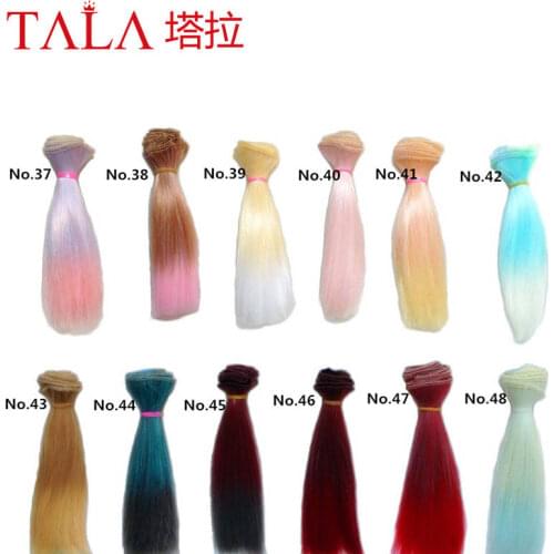 Free Shipping 1PCS 15cm*100cm Doll Wigs Hair Fringe Wig Hair For BJD Doll