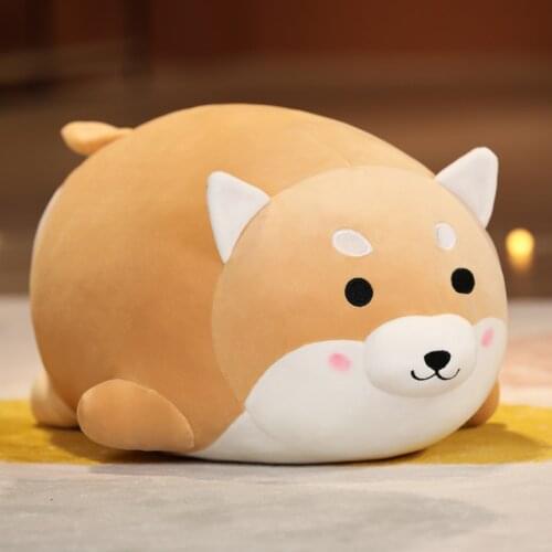 1pc Cute Big Ass Fat Shiba Inu & Corgi Dog Plush Toy Stuffed Soft Kawaii Animal Cartoon Pillow Dolls Gift for Kids Baby Children