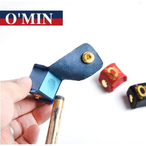 2 Pieces/lot Omin Snooker Chalk Holder With Protective Cap Billiard Accessories China 2017