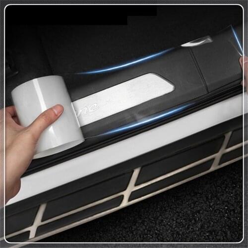 Car film Door threshold bumper Bumper sticker for BMW E39 E90 E36 E60 E34 E30 F30 F10 X5 E53 E46
