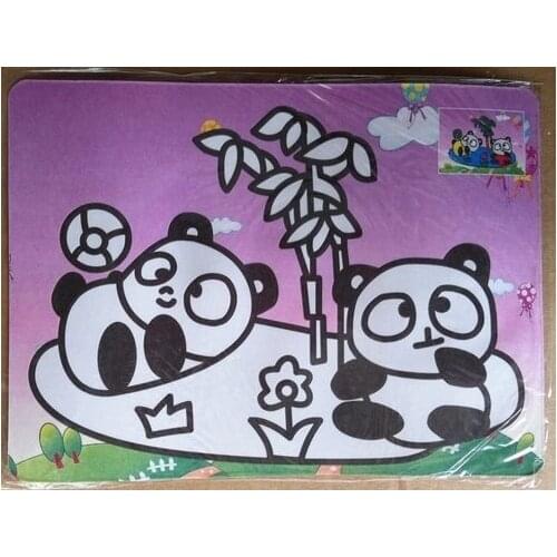 Free shipping Promotional toys Color Sand art painting set for children gift toys