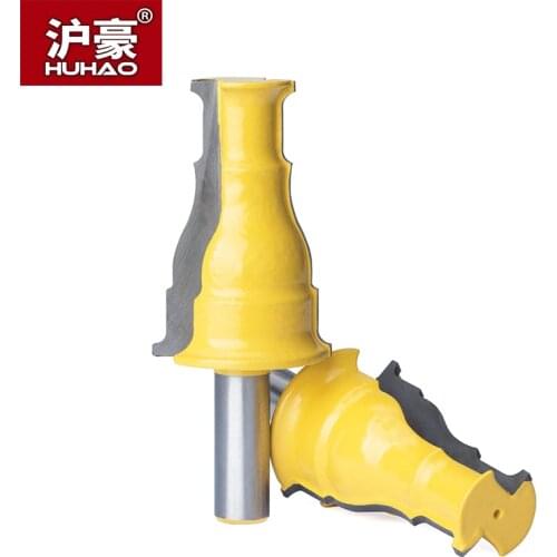 HUHAO 1pc 1/2" Shank Doors And Windows Sets Of Decorative Wire Cutters Line Hand Router Bits Burrs Cutter Wood Milling Cutter