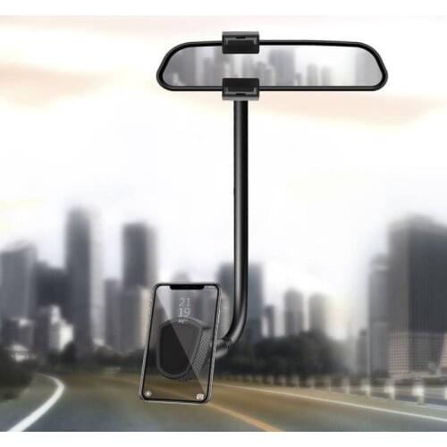 Mobile Phone Bracket Car Rearview Mirror Navigation Rack Car Mobile Phone Bracket Strong Magnetic Hose Universal Shield Bracket