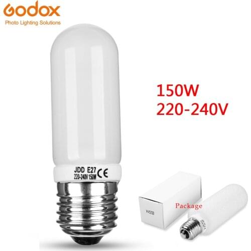 Godox 150W E27 Modeling Lamp Light Lighting Bulb For Video Studio Flash DE300 DE400 SK300 SK400 QS600 QT600 DP400 DP600 GS400