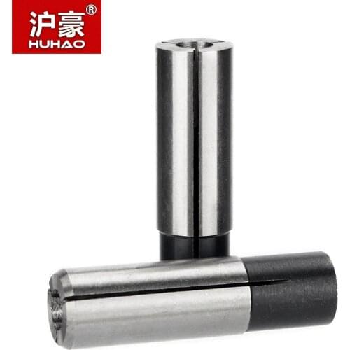 HUHAO 1pc High-precision HRC60 CNC Tool Conversion Sleeve Chuck Diameter Tube Sleeve Engraving Machine Accessories