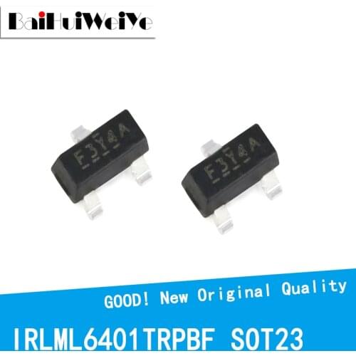 50PCS/LOT IRLML6401TRPBF IRLML6401 12V 4.3A IR6401 SOT23 SOT-23 SMD New and Original IC Chipset MOSFET MOSFT