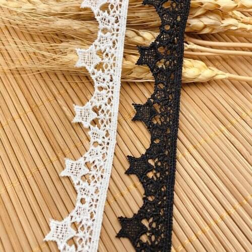 15yards/lot 20MM French Lace Fabric Trim for Wedding Dresses DIY Embroidered Sewing Decoration Packing Materials African Lace