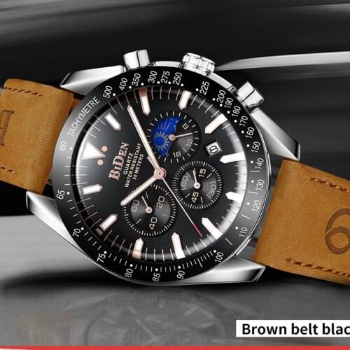 MISSFOX Mens Waterproof Watch