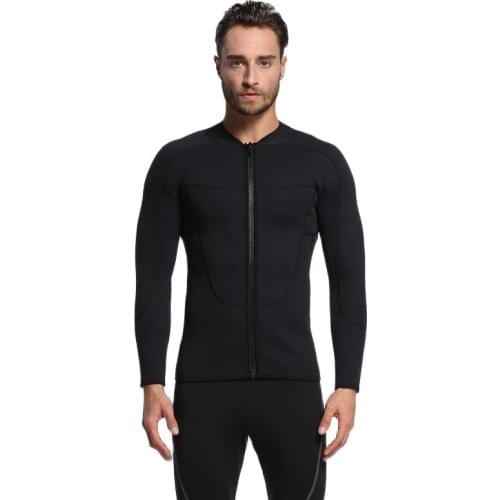 3mm new neoprene diving jacket, warm wetsuit, diving swimsuit, surfing and cold protection