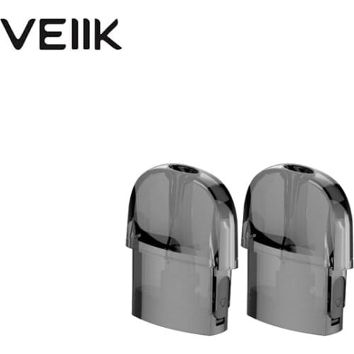2pcs Original Veiik Airo Pod Kit Replacement Pod 2ml Capacity Cartridge 1.2ohm Coils For Veiik Airo Pod Kit Vape