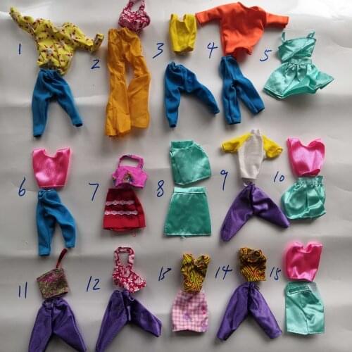 30cm Doll Dress Fashion Clothes handmade outfit For Barbie Doll for licca Accessories Baby Toys Best Girl' Gift