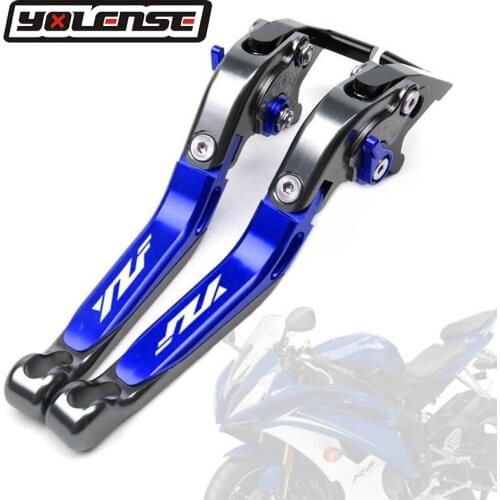For YAMAHA YZF-R1 2004-2008 YZF-R6 2005-2015 YZF R1 R6 R6S YZFR1 YZFR6 CNC Adjustable Folding Extendable Brake Clutch Levers