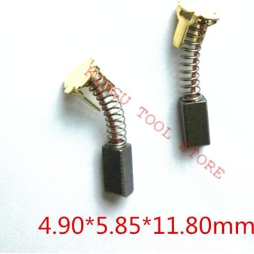 2 Pairs Replacement Carbon Brushes For HITACHI 999054 DV14DSL DV14DL DS18DSL DS18DSAL DS18DMR DS18DL DS14DSL DS14DSAL DS14DMR