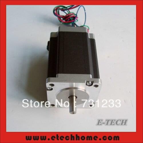 2 Phase NEMA 24 Stepper Motor 1.8 Frame 60mm 2.6N.m (361oz-in) Body Length 90mm CNC Stepper Motor CE ROHS
