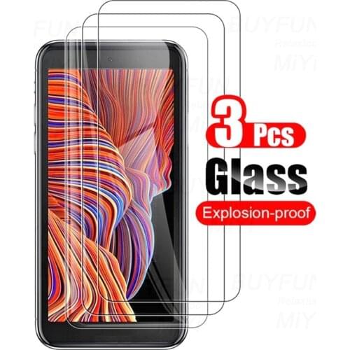 3Pcs Sumsung Xcover 5 Tempered Glass Screen Protector for Samsung Galaxy X Cover 5 Cover5 SM-G525GDS Protective Film Guard 9H