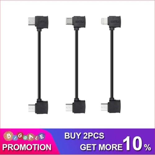 Startrc dji mini 2 accessories Micro USB Type-c IOS Android OTG Data Cable 30CM For DJI mavic air 2 smartphone tablet