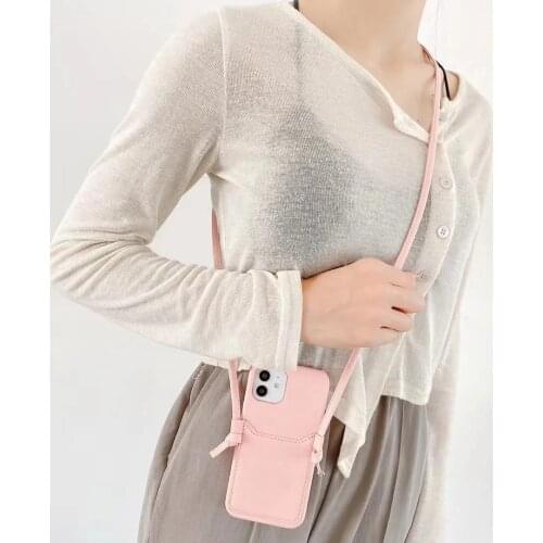 Luxury Real Leather Brand Case For iPhone 12 11 Pro Max Card Pocket Cover For iPhone XS MAX XR X 7 8 Plus Cases Wristband Shell