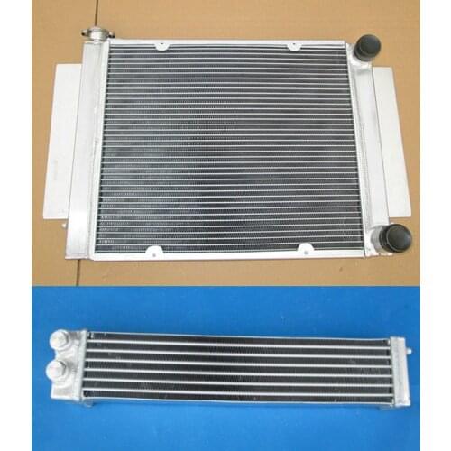 For Mazda RX2 RX3 RX4 RX5 Without Heater Pipe + Oil Cooler Aluminum Alloy Radiator