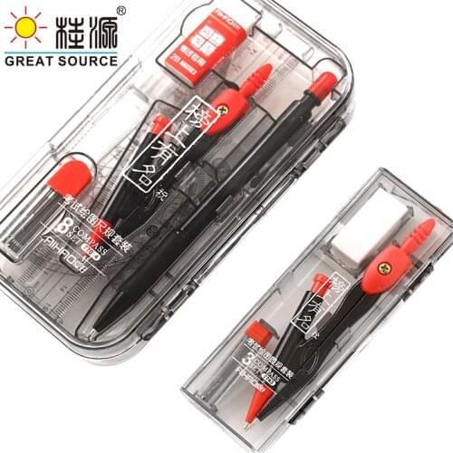 Stationery Set Compass Ruler Set Mathematic Set Angle Ruler Lead Set