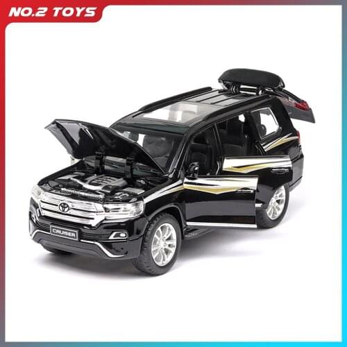 1:32 TOYOTA LAND CRUISER SUV Car Model Alloy Die Cast Classic Luxury Cars Favorites Gift Kids Toys Cars