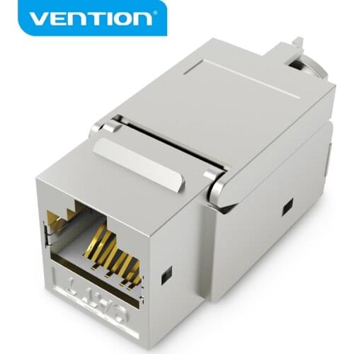 Vention RJ45 Connector Cat7 Ethernet Adapter 8P8C Network Extender Extension Cable for Ethernet Cable Female to Female Cat7 RJ45