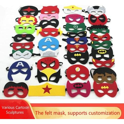 Superhero mask Cosplay Princess Halloween Christmas kids adult Party Costumes Masks