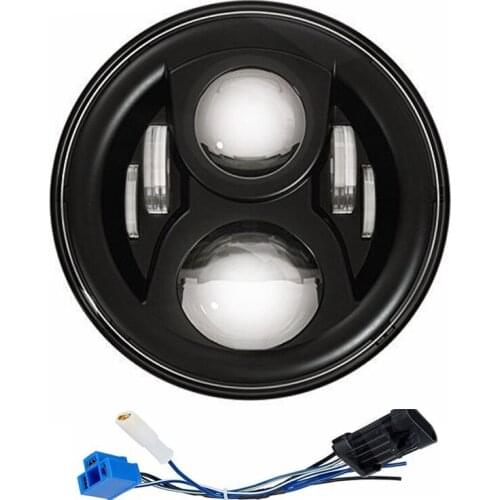 Moto Generation 2 LED Head light for Harley 7" Led Headlight Motorcycle Motobike moto Projector Headlamp for Harley Bike