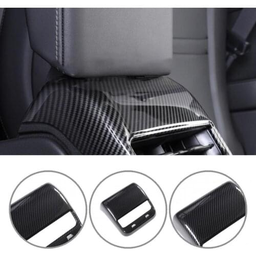 Easy Installation Anti-scratch Decorative Rear Air Vents Cover for Model 3 19-21