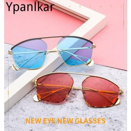 Fashion Pilot Aviation Sunglasses MenShades Retro Classic Silver Sun Glasses Female Male Luxury Brand Designer Lunette