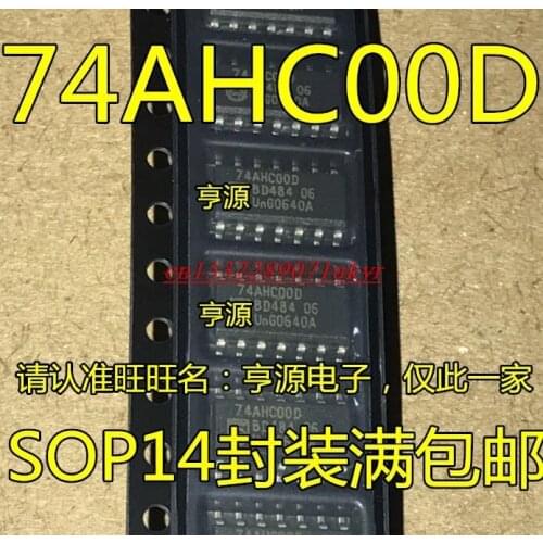5pcs 74AHC00 74AHC00D SOP14 logic chip brand new