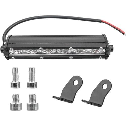 1PCS 7" super bright Slim Yellow white LED Light Bar Single Row LED light For SUV Off Road LED Work Light Lamp car light 12V24V