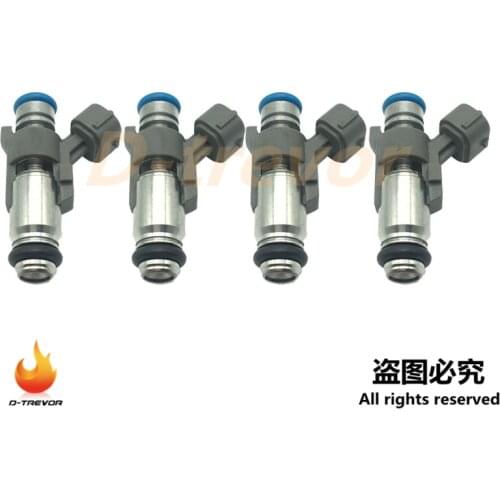 4Pcs Oem IPM-018 Fuel Injector nozzle For Peugeot 206 207 307 Citroen C3 C4 1.4 Chery QQ0.8 IPM018 9648148580